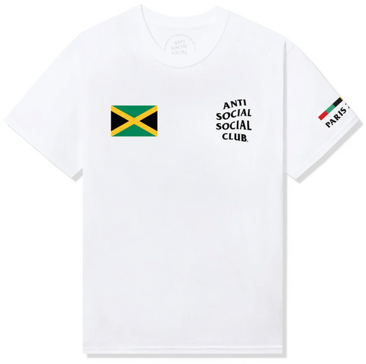 Anti Social Social Club Jamaica Tee White