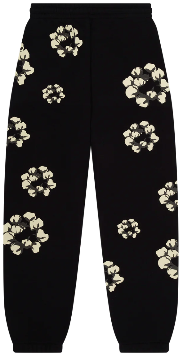 Denim Tears x CPFM Cactus Tears Wreath Sweatpants Black