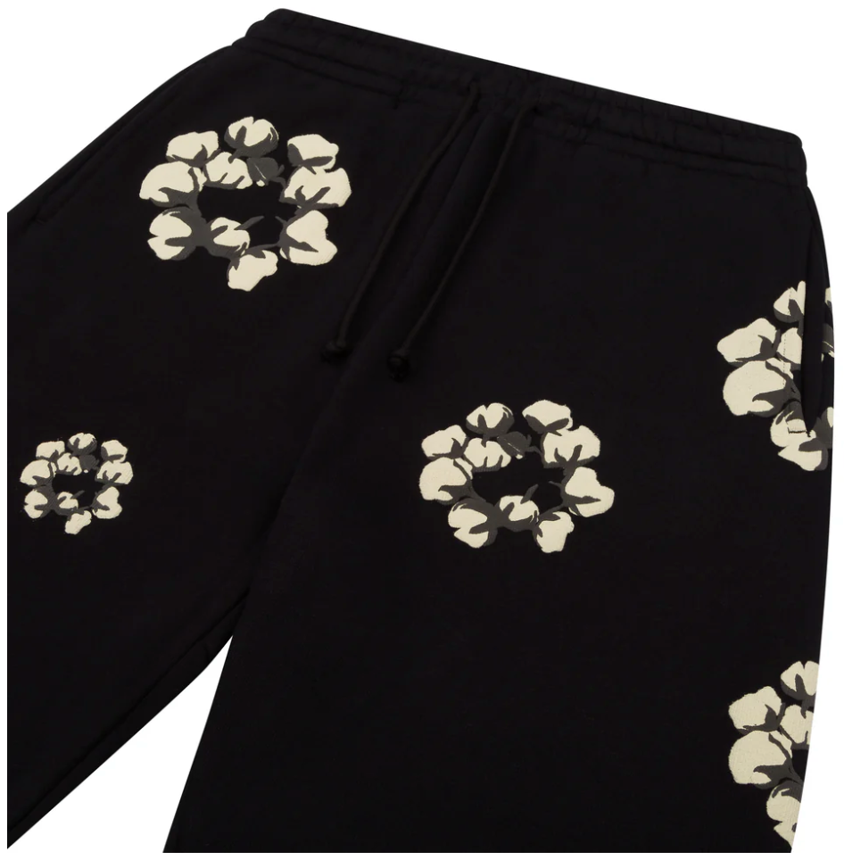 Denim Tears x CPFM Cactus Tears Wreath Sweatpants Black